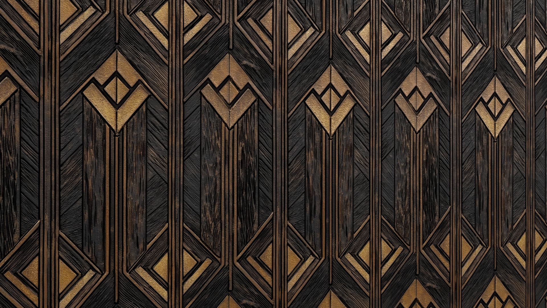 Wooden Wall Panel VOL01 4K Seamless PNG PBR Textures Texture_2