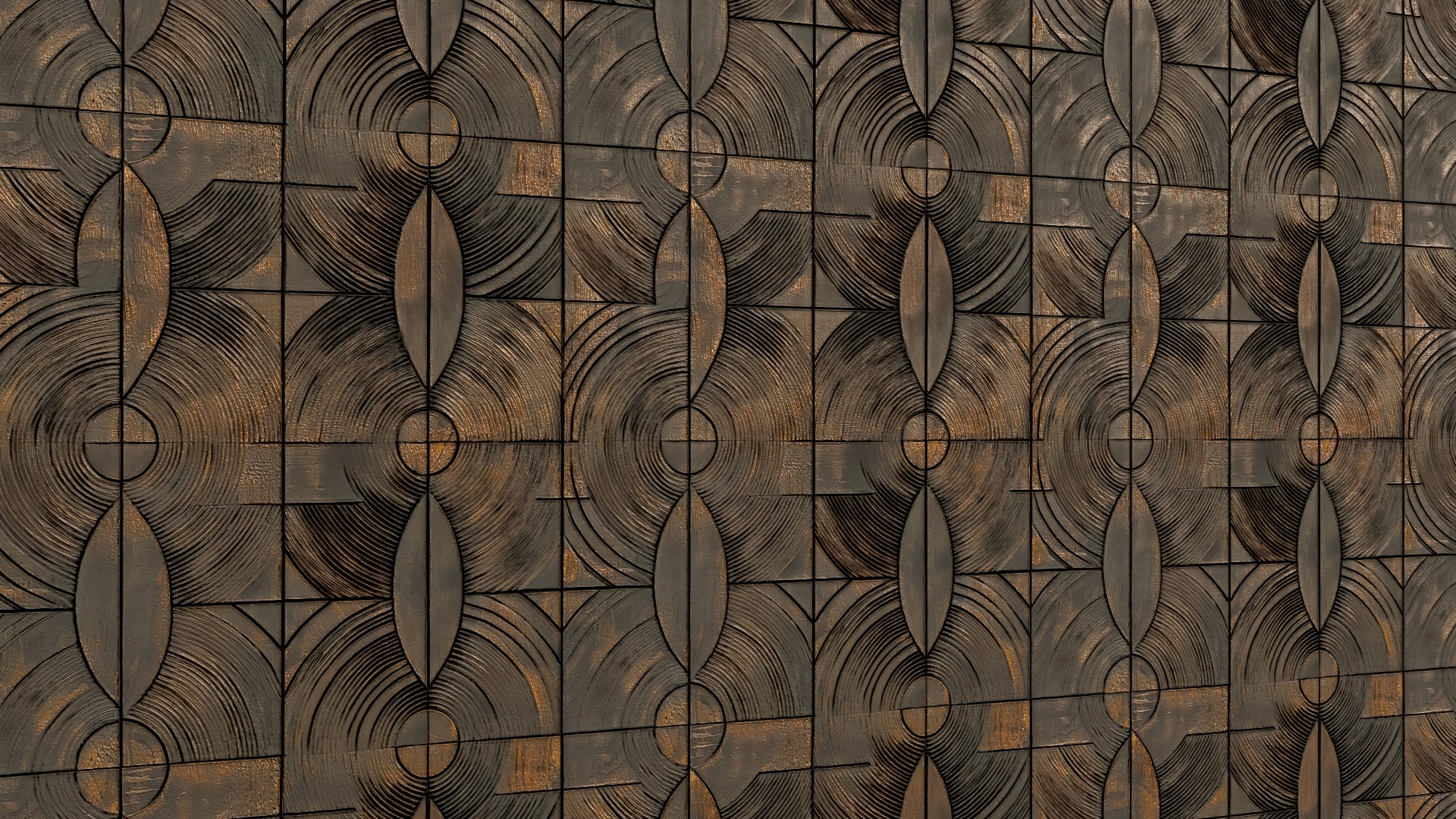 Wooden Wall Panel VOL01 4K Seamless PNG PBR Textures Texture_4