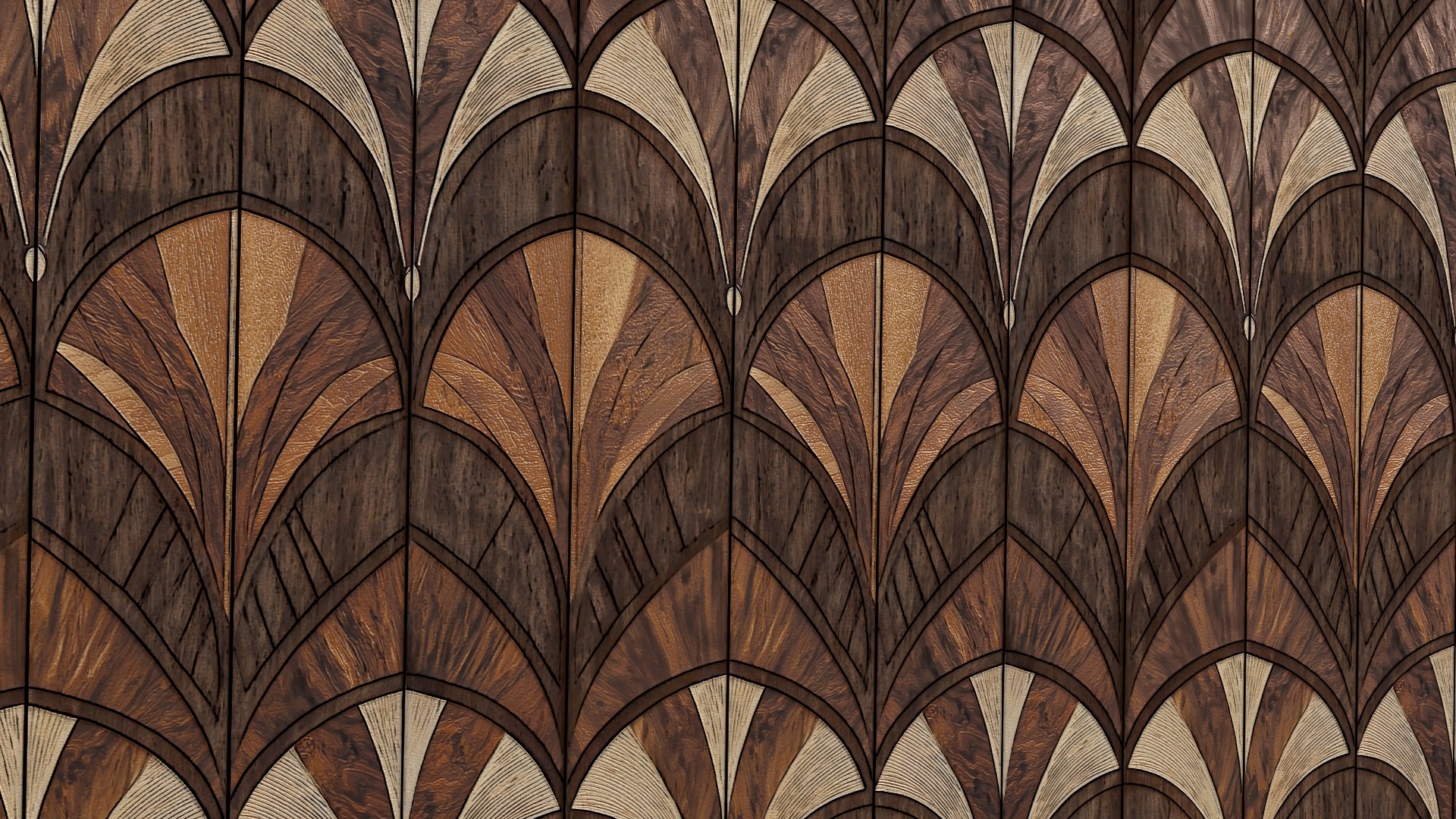 Wooden Wall Panel VOL01 4K Seamless PNG PBR Textures Texture_9