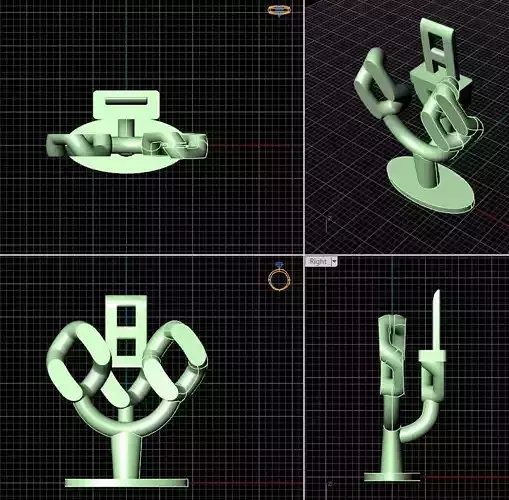10mm link and lock 3D print model