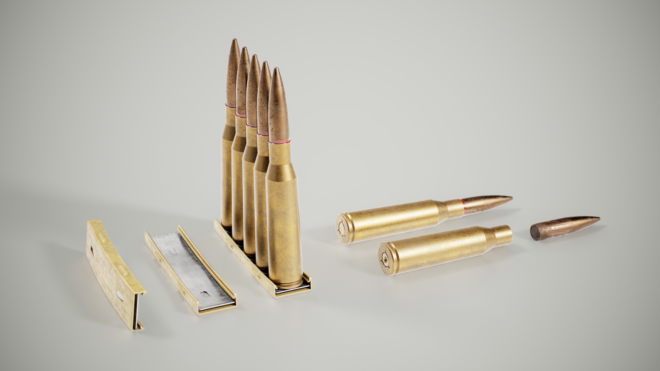 Type 11 Light Machine Gun Low-poly 3D model_11