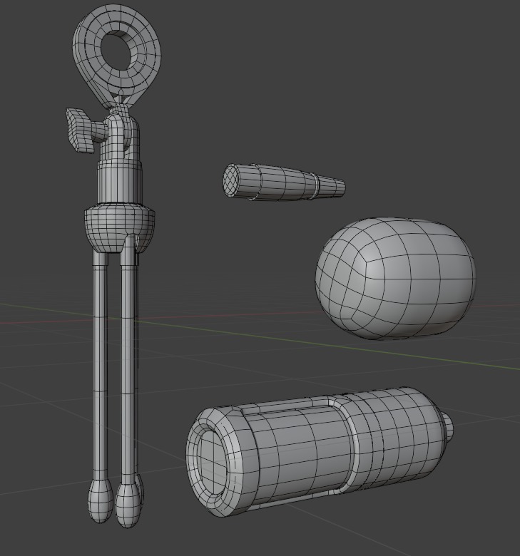 Mano Microphone 3D model_3