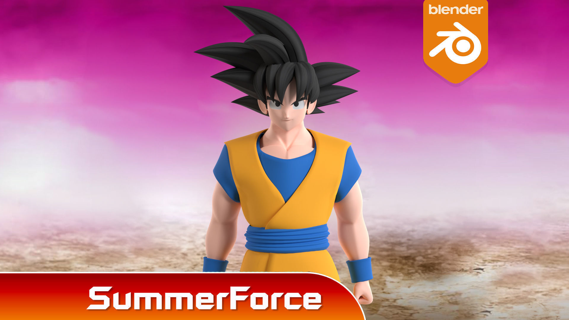 Son Goku - Dragonball Daima 3D model_1