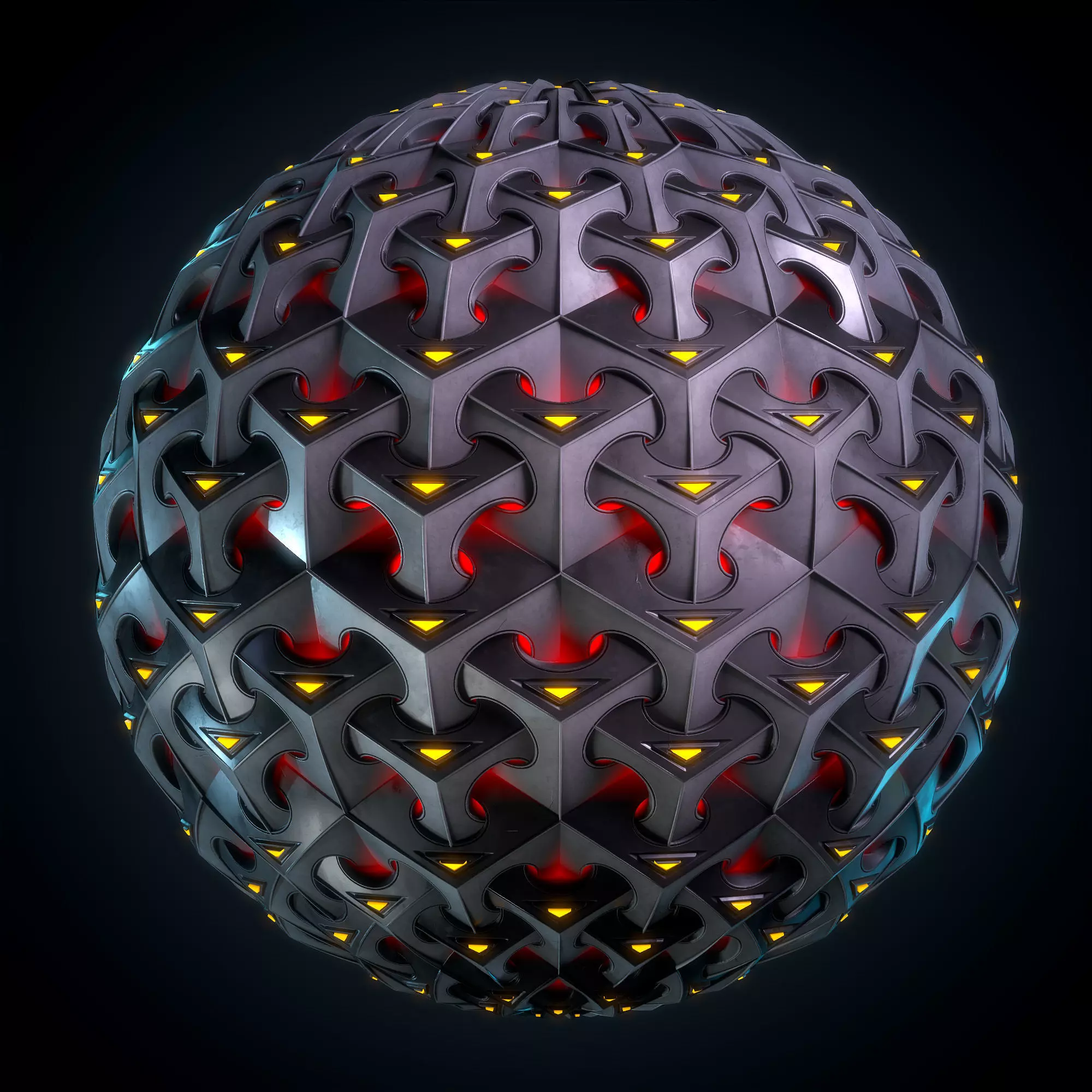 Hard Surface material - VOL 02 - Maps - SBsar Texture_0