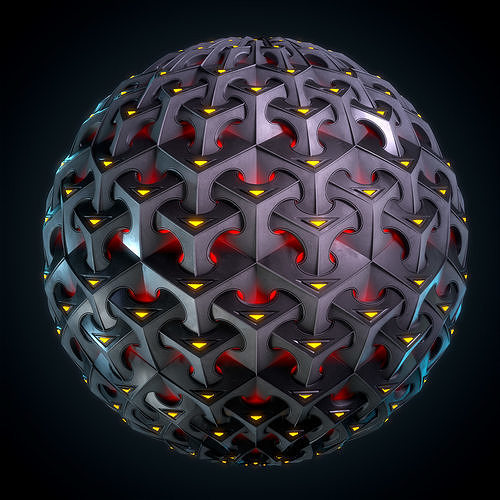 Hard Surface material - VOL 02 - Maps - SBsar Texture