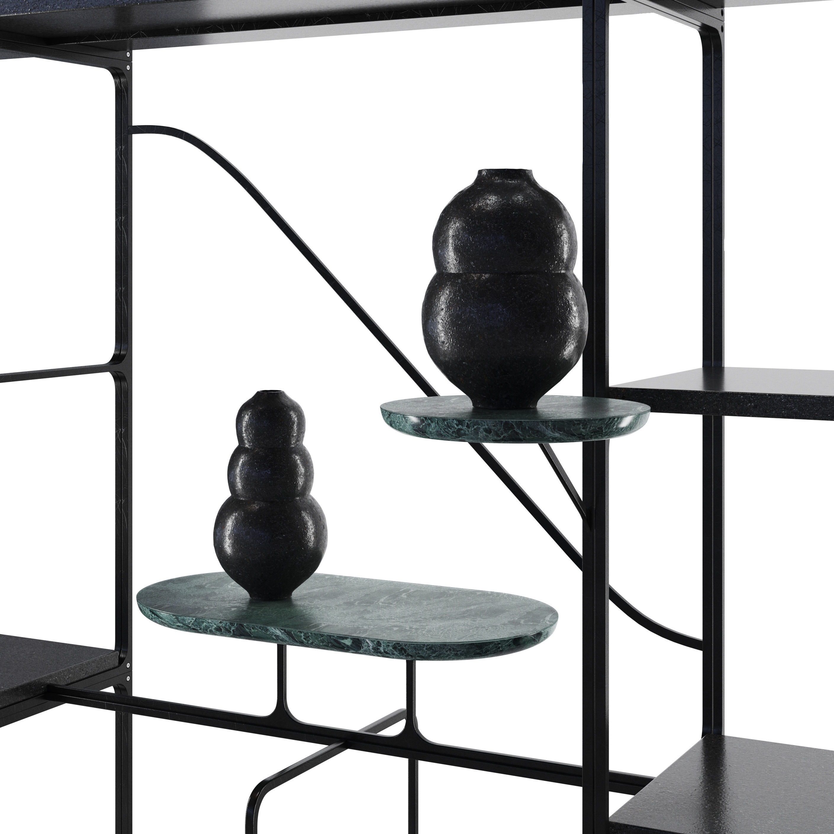 Etna bookshelf by Lithea 3D model_2