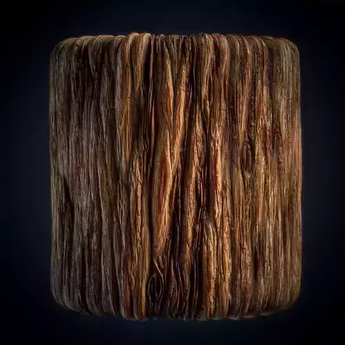 wood bark material - VOL 01 - Maps - SBsar