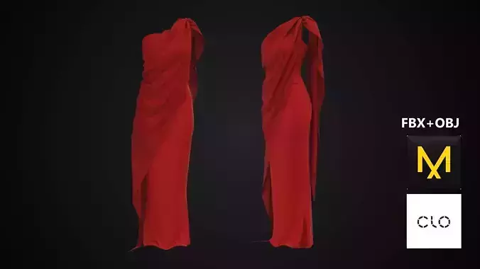 Event Dress Marvelous Designer