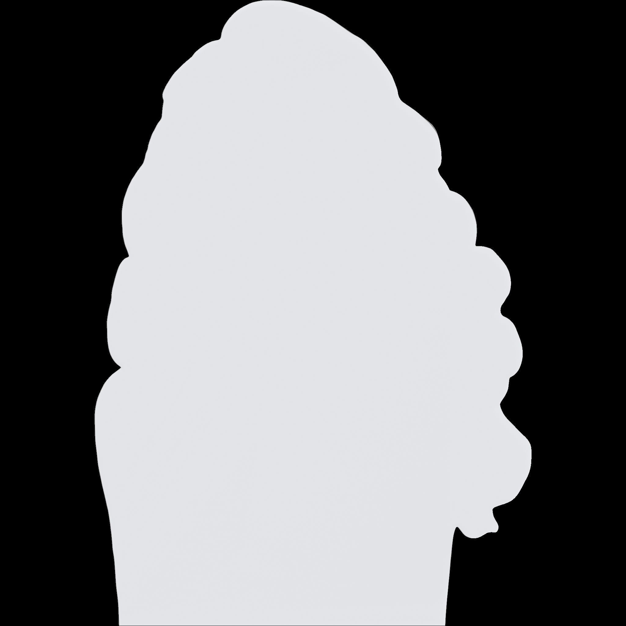 The Enchanted Woman STL file for 3d printing or CNC 3D print model_5