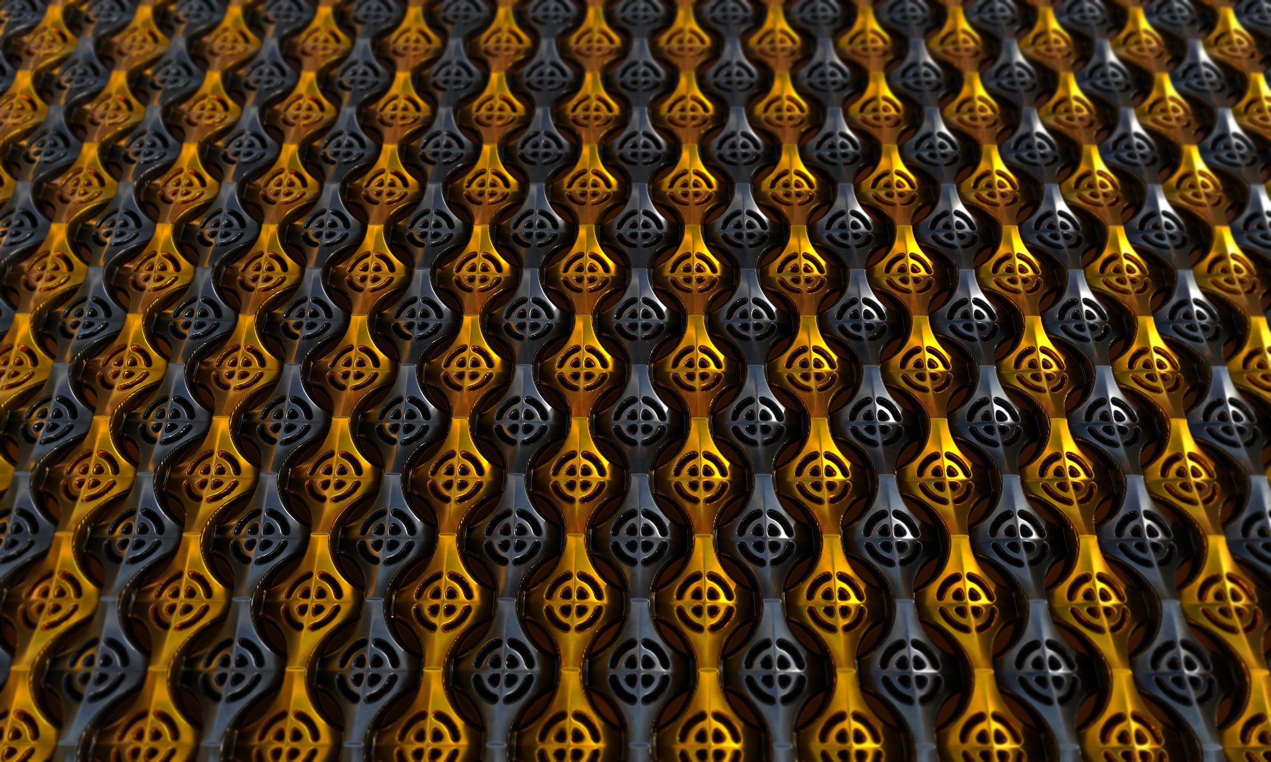 Hard Surface material - VOL 04 - Maps - SBsar sci-fi Pattern Texture_4