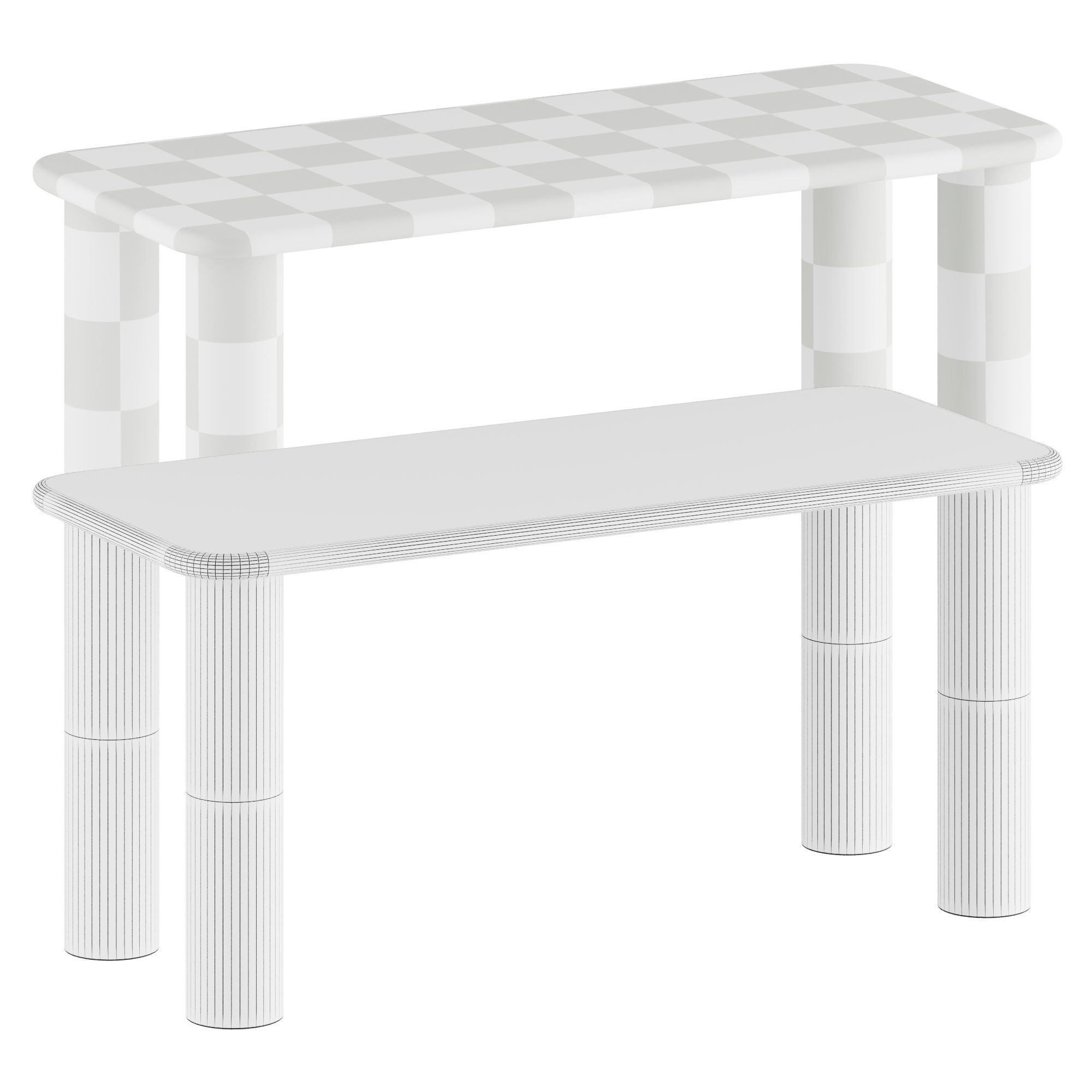 COMMUNE Table 3D model_2