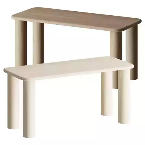 COMMUNE Table 3D model