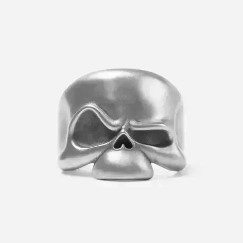 CUSTOM SKULL RING 3D print model