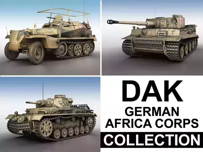 Deutsches Afrika Korps - DAK - Collection