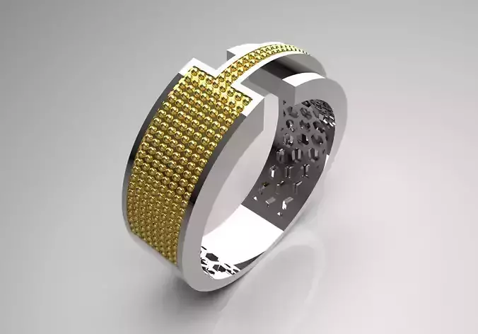 man gold ring gr0018