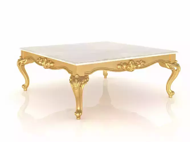 Casanova square coffee table by Modenese
