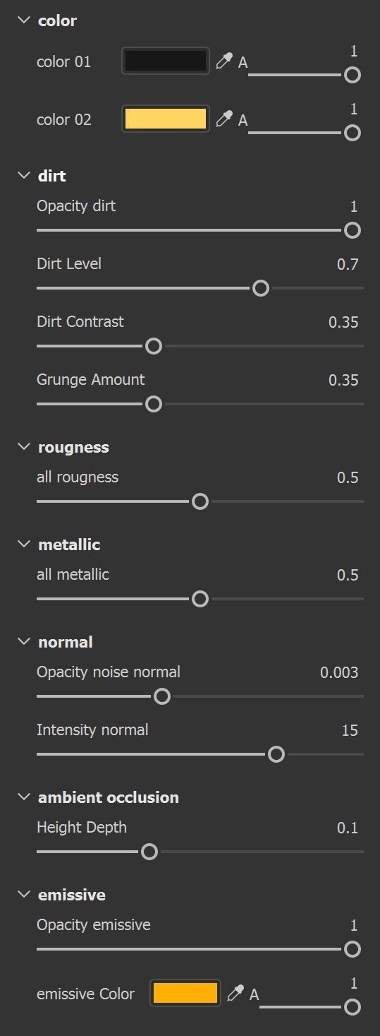 Hard Surface - VOL 05 - Maps - SBsar sci-fi Pattern Texture_10