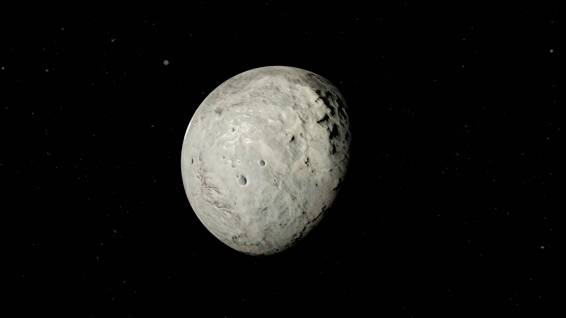 Eris Fictional Low-poly 3D model_4