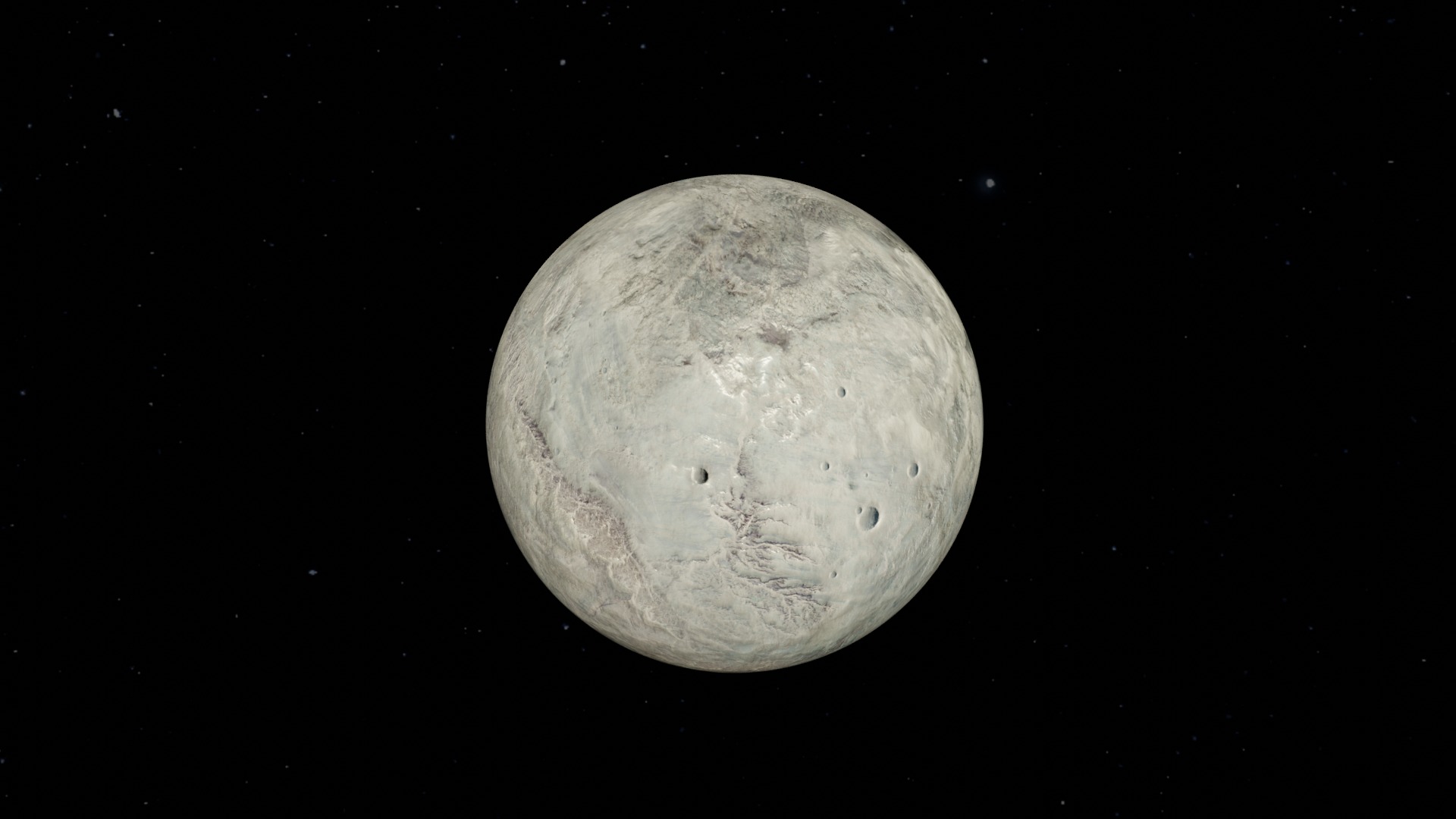 Eris Fictional Low-poly 3D model_1