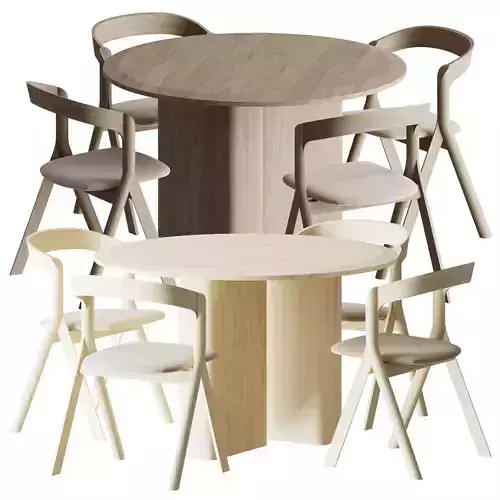 DOOQ L 39 ANAMOUR Table Chair