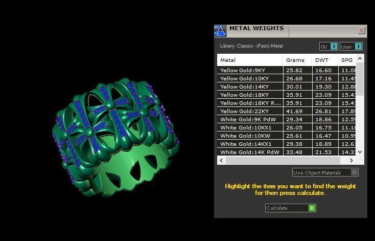 Rings 3D print model_4