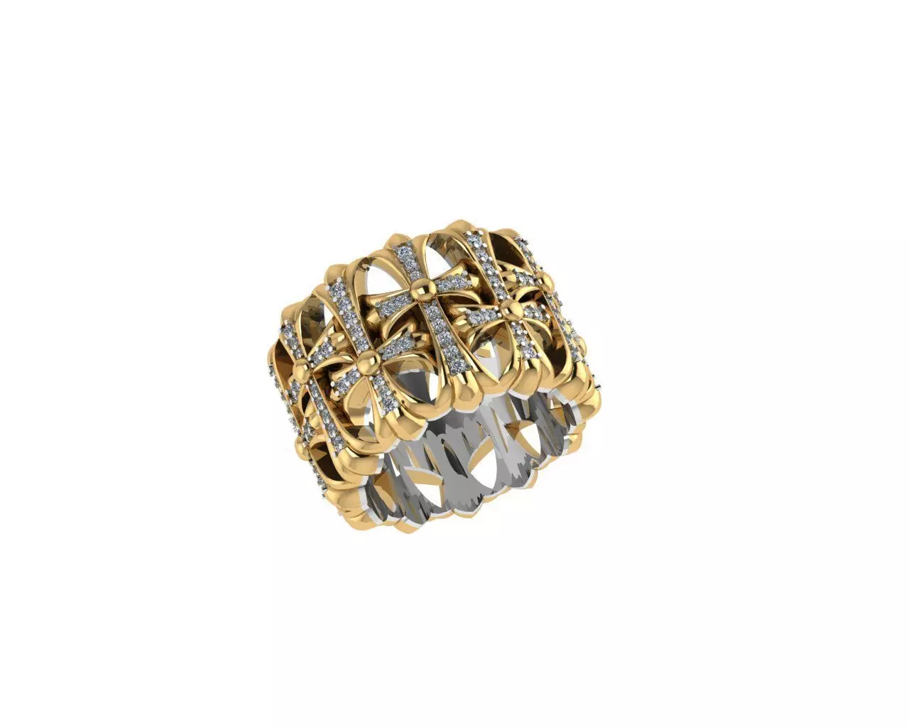 Rings 3D print model_0