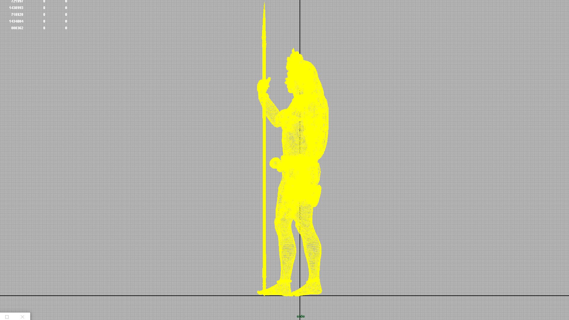 lord shiva statute 3d model 3D model_10