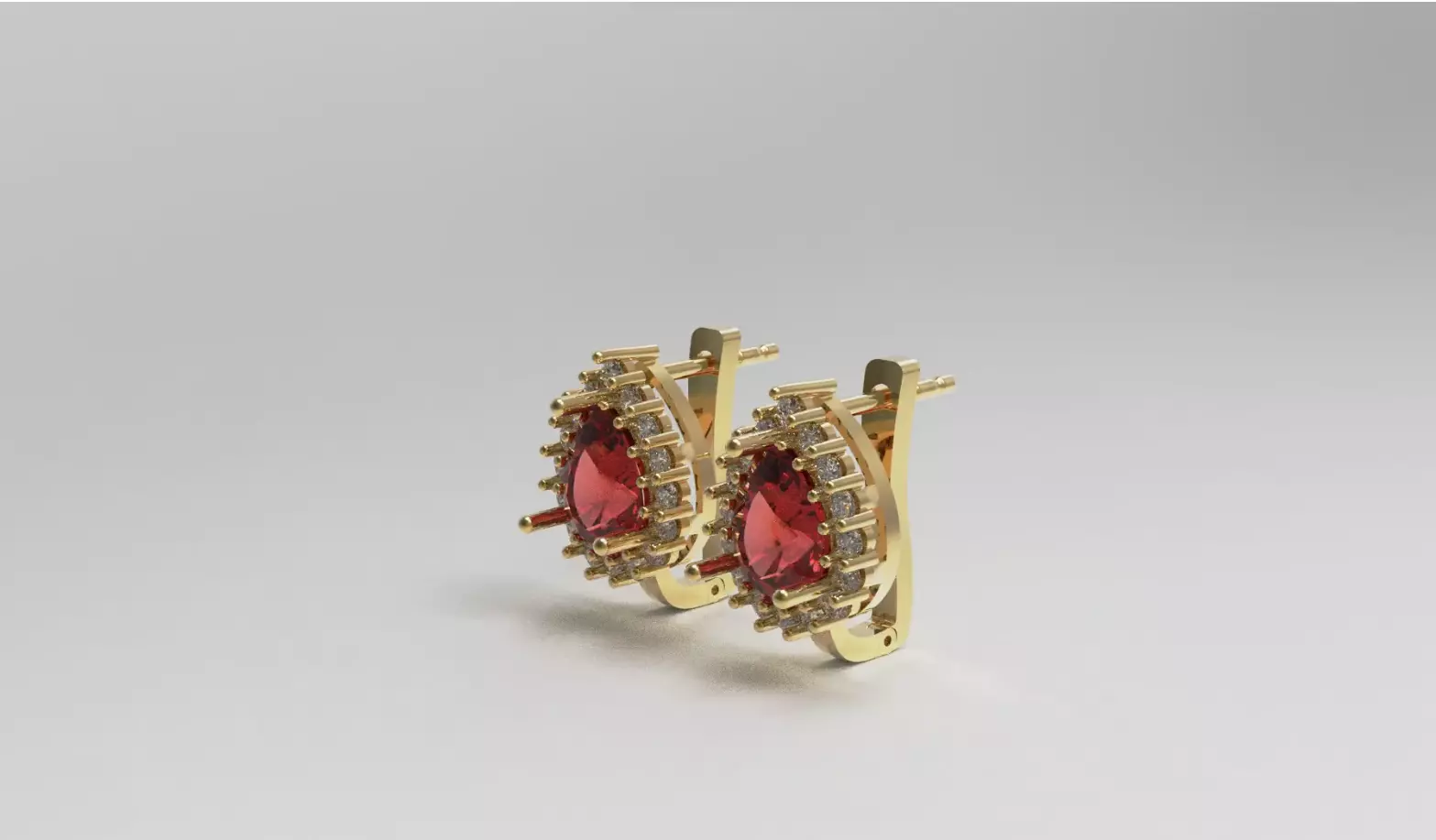 Earing Code 005 3D print model_0