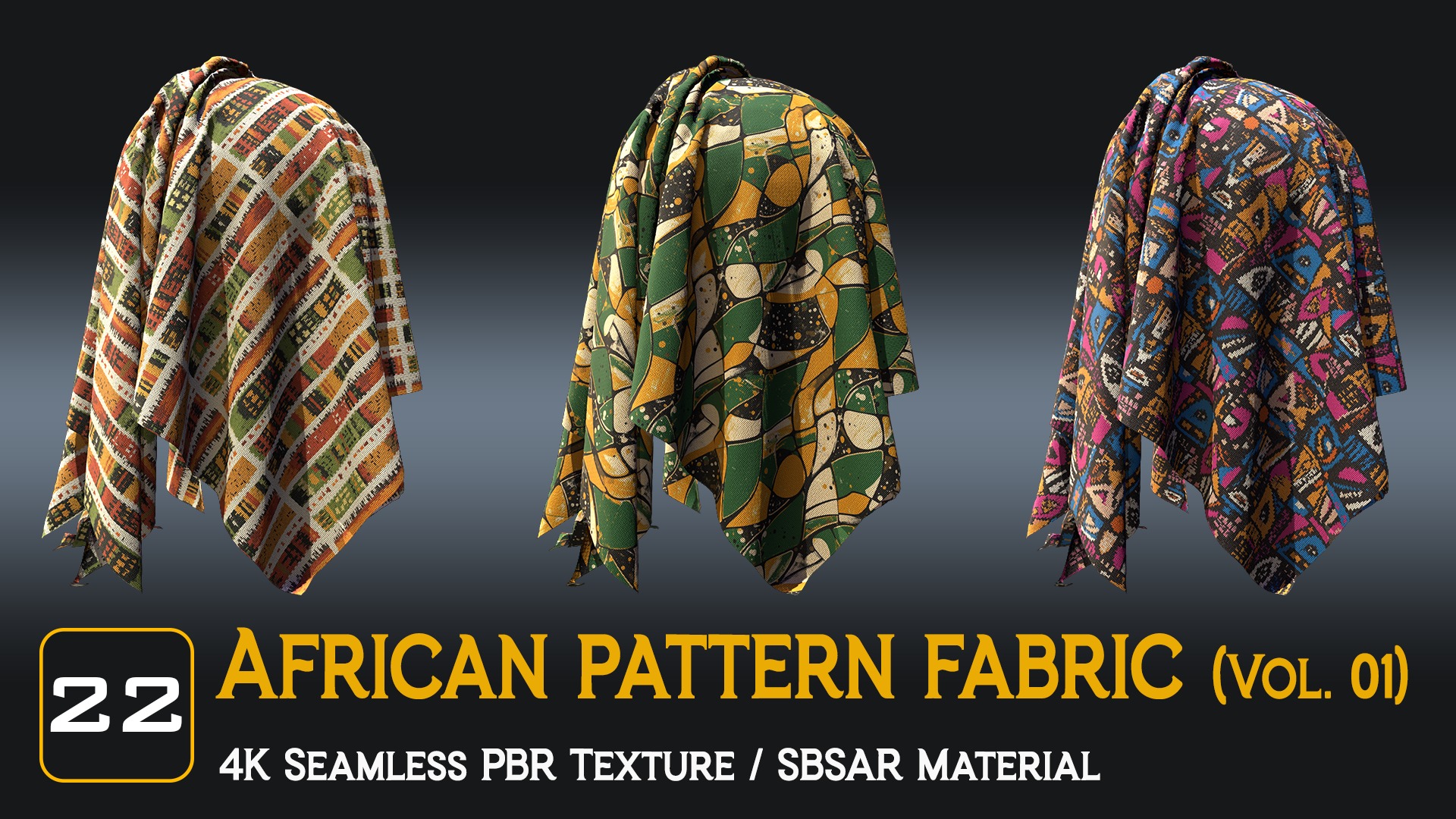 African Pattern fabric Texture_2
