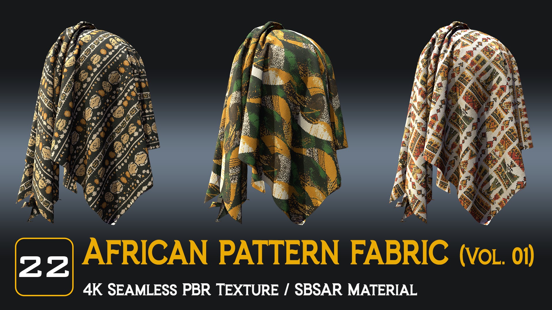 African Pattern fabric Texture_8
