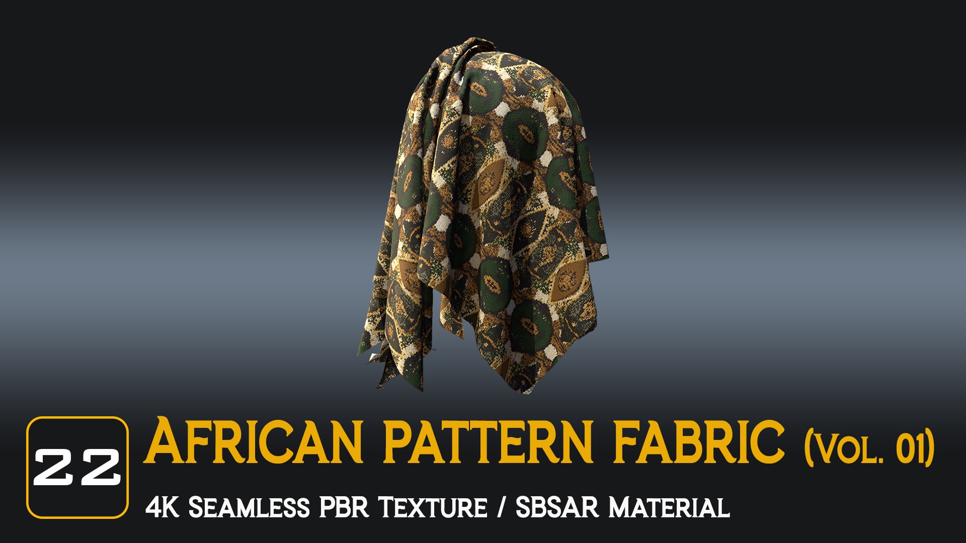 African Pattern fabric Texture_9