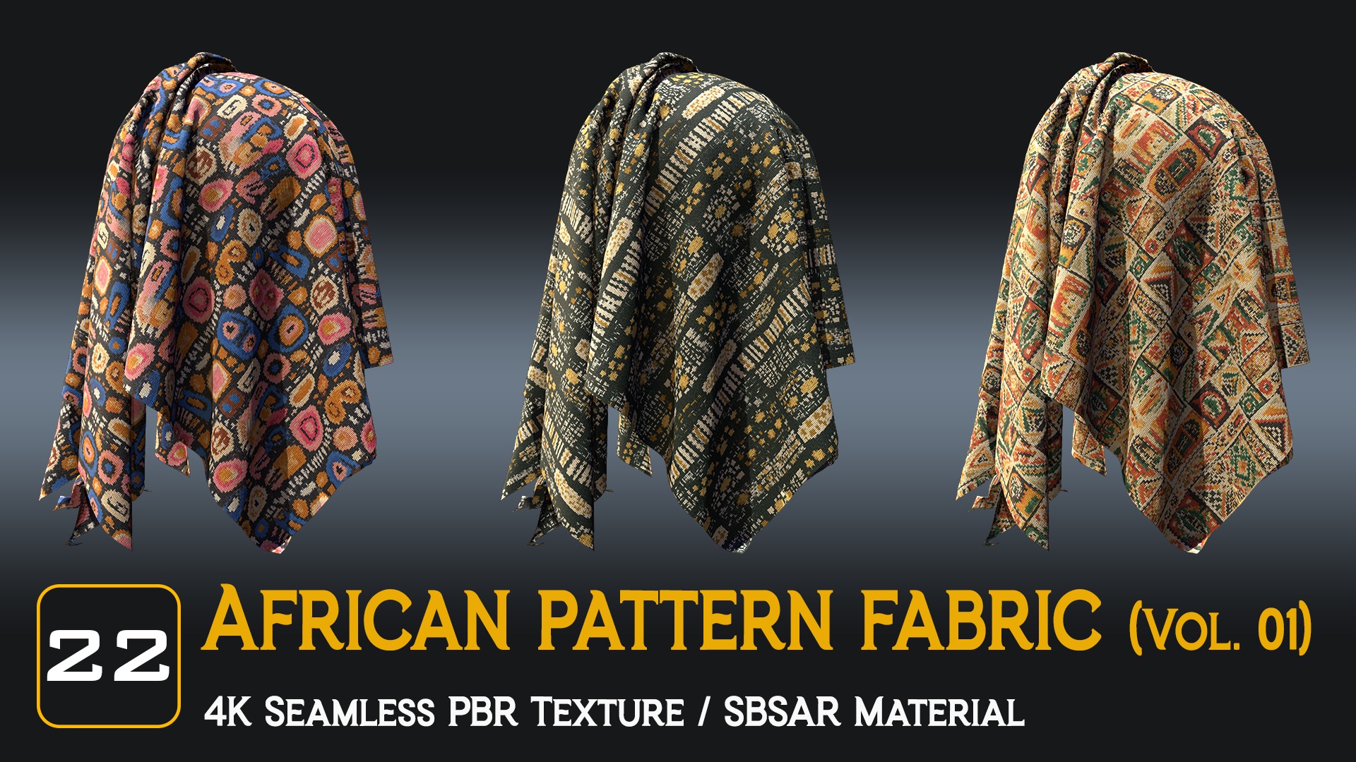 African Pattern fabric Texture_6