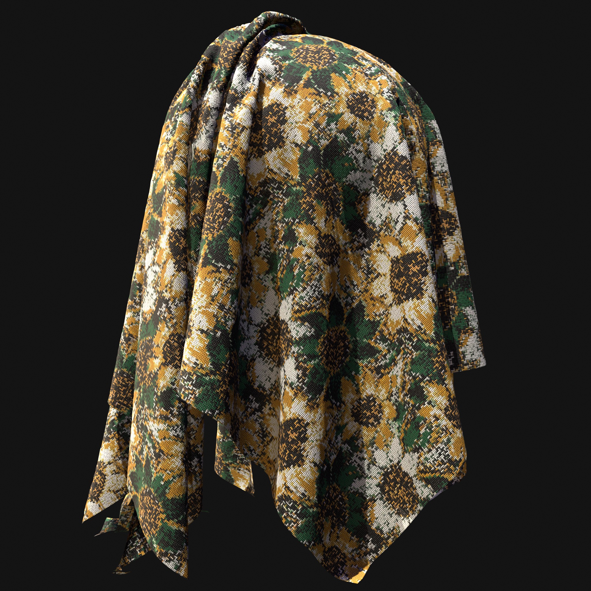 African Pattern fabric Texture_15