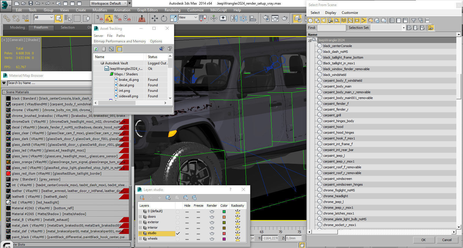 Jeep Wrangler 2024 3D model_41