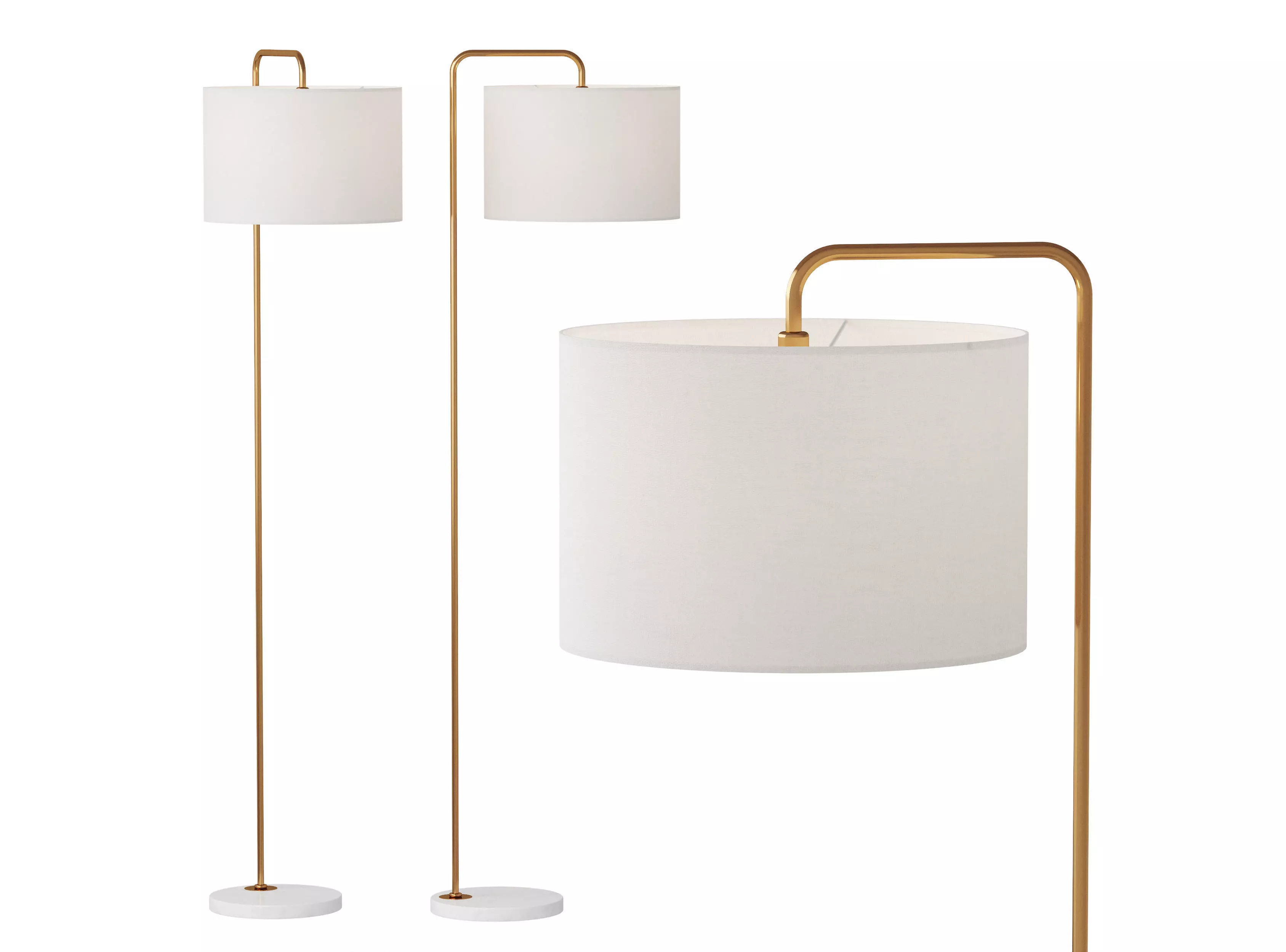 Dantone Home Rupert floor lamp 3D model_0