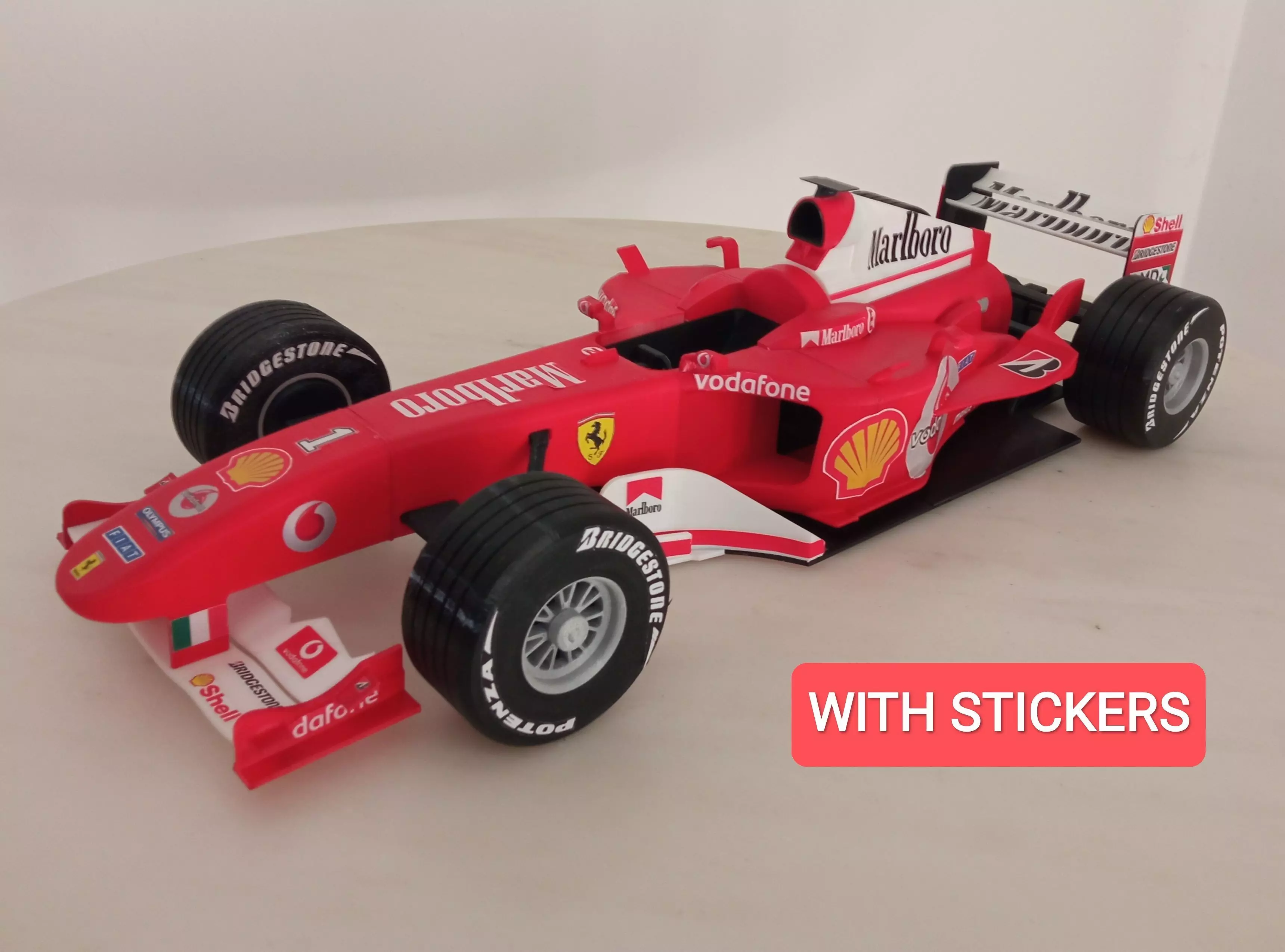 3D Printable Ferrari F2004 3D print model