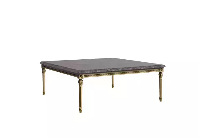 Emperador dark coffee table by Modenese