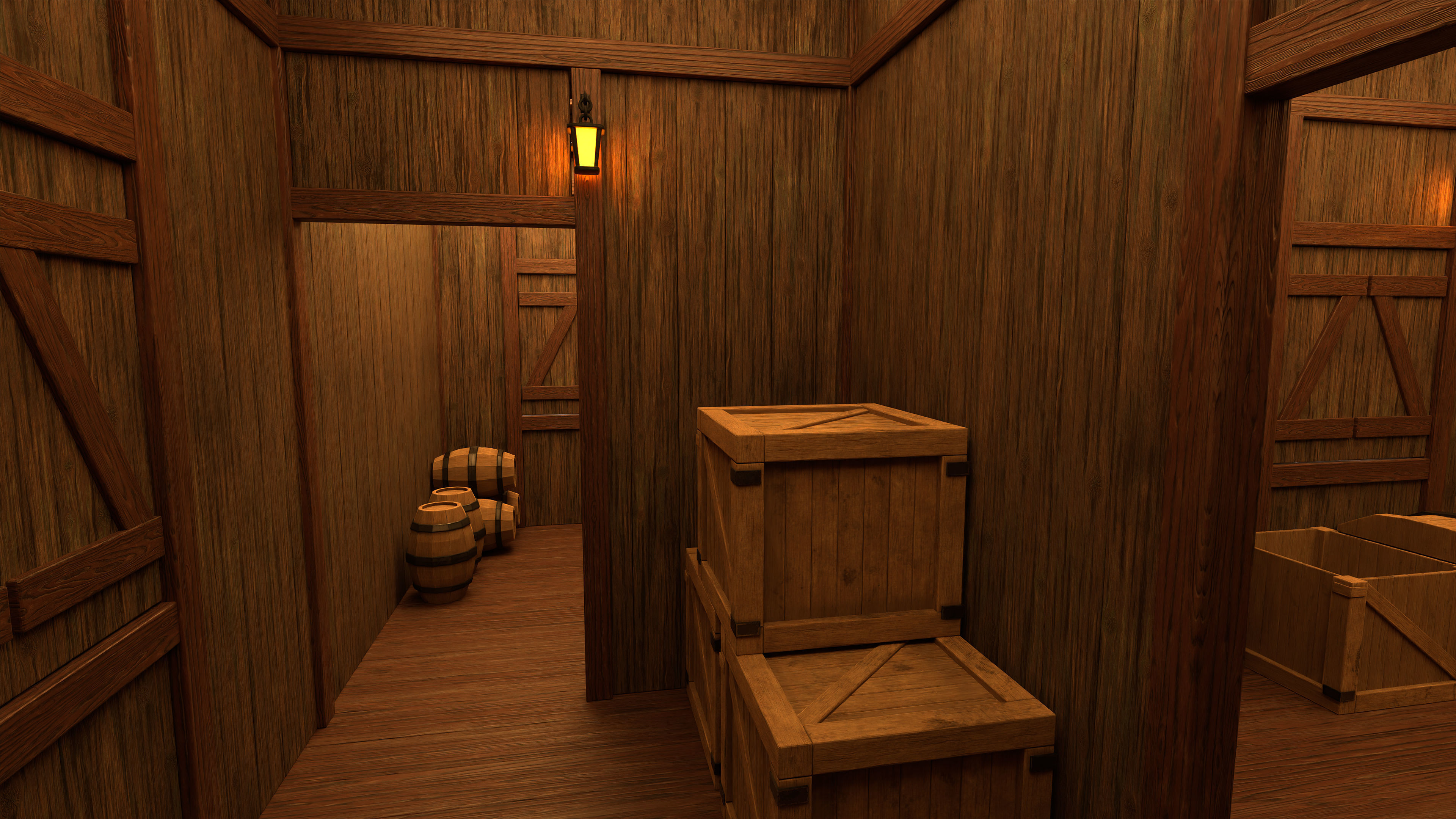 Medieval Fantasy House 05 3D model_9