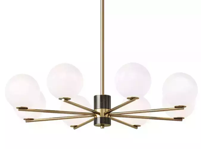 Dantone Home Juno large chandelier 3D model