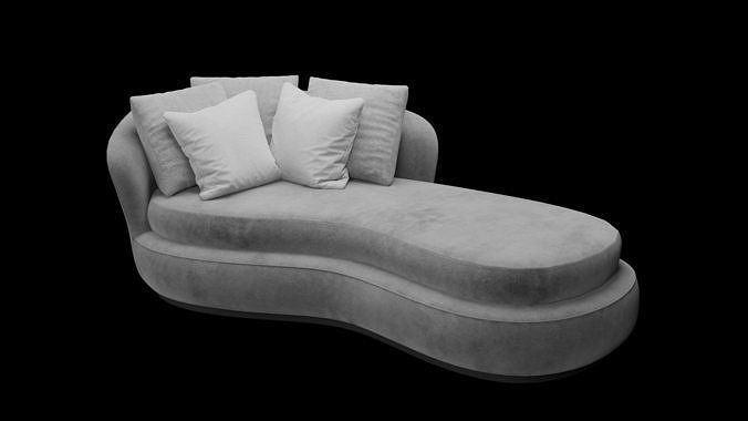 Daybed Aria 3D model