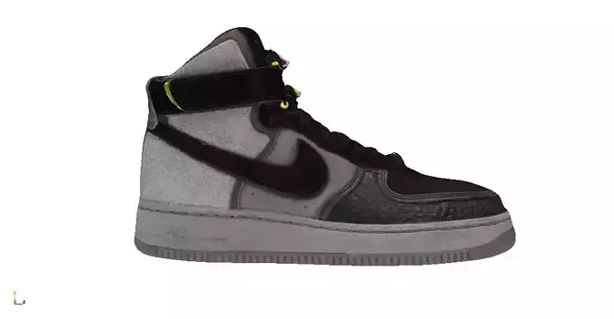 A Ma Maniere x Nike Air Force 1 high fashion sneaker