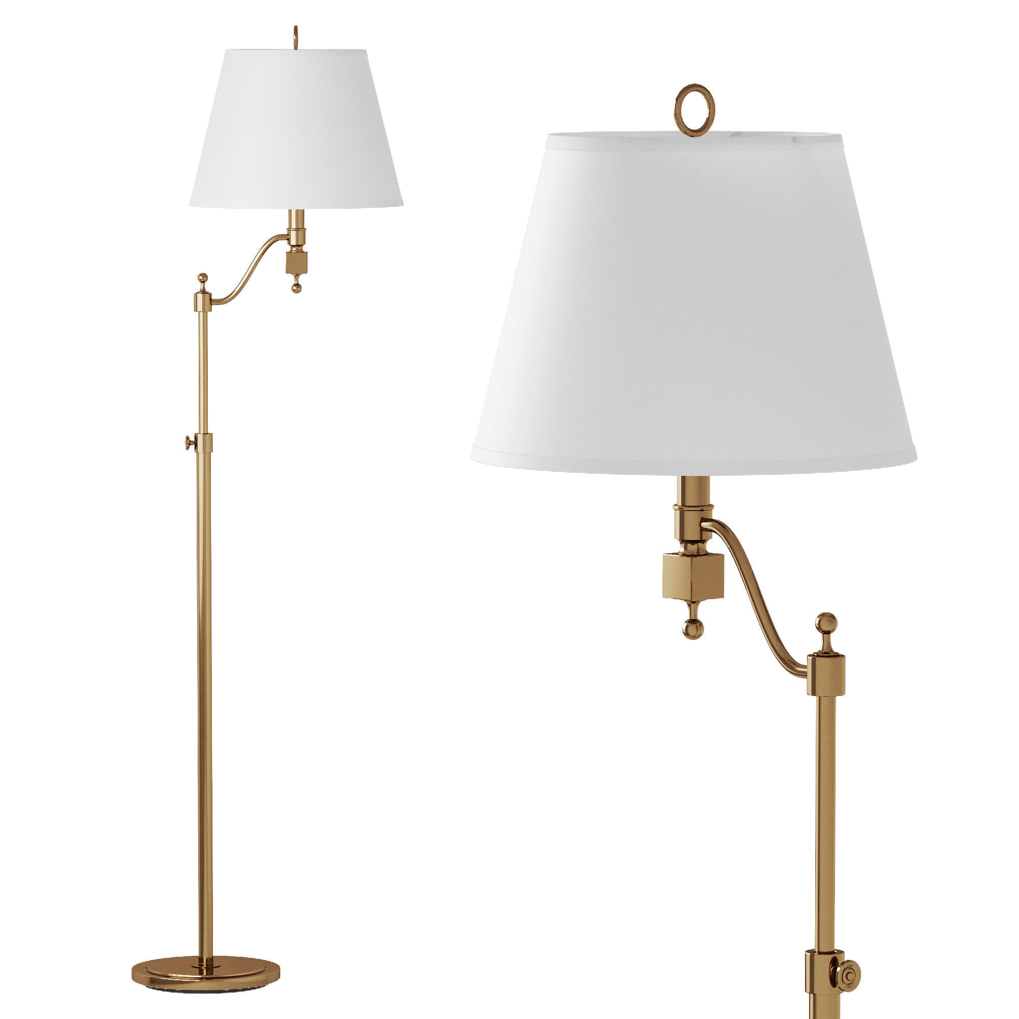 Floor lamp Dantone Home Lyndon 3D model_1