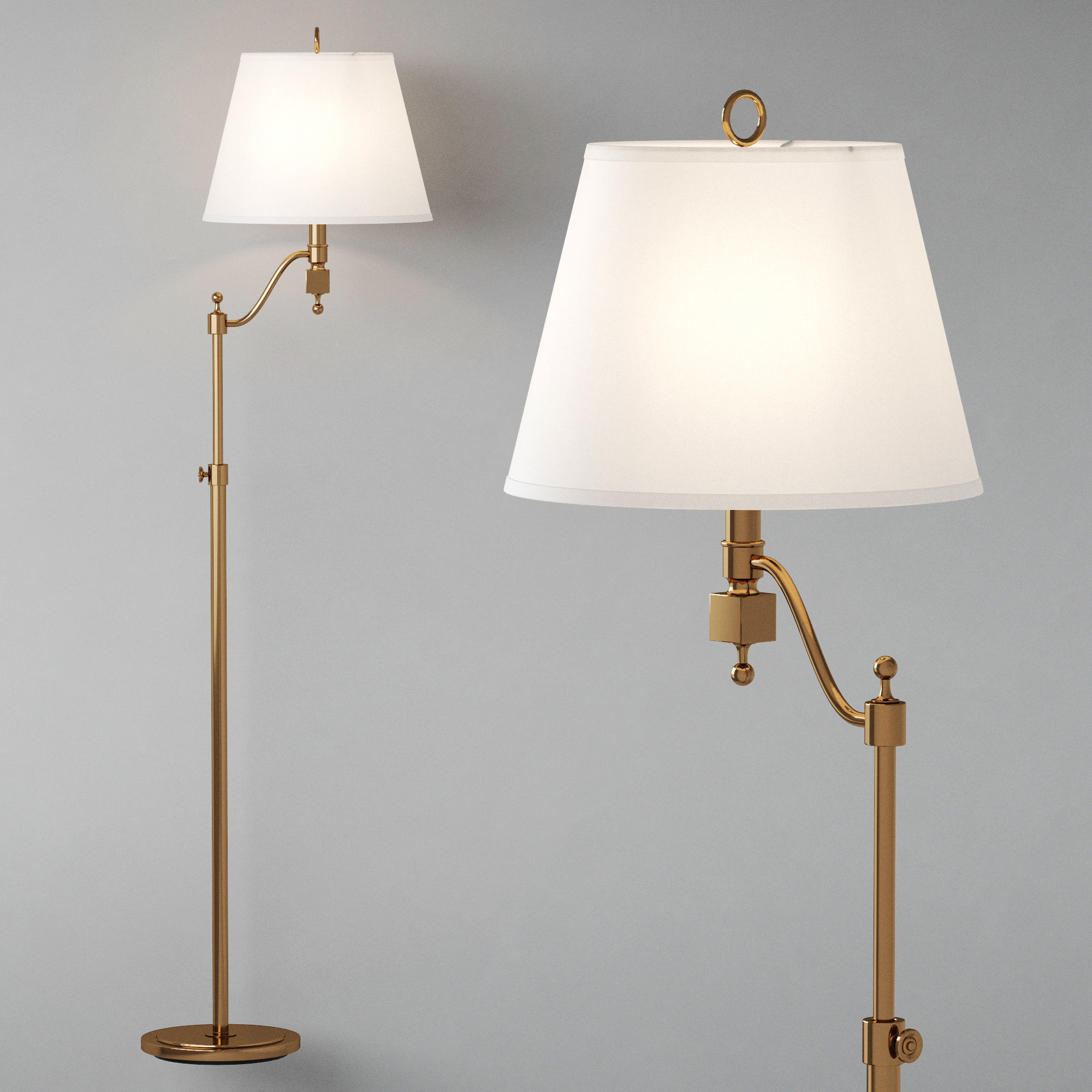 Floor lamp Dantone Home Lyndon 3D model_3