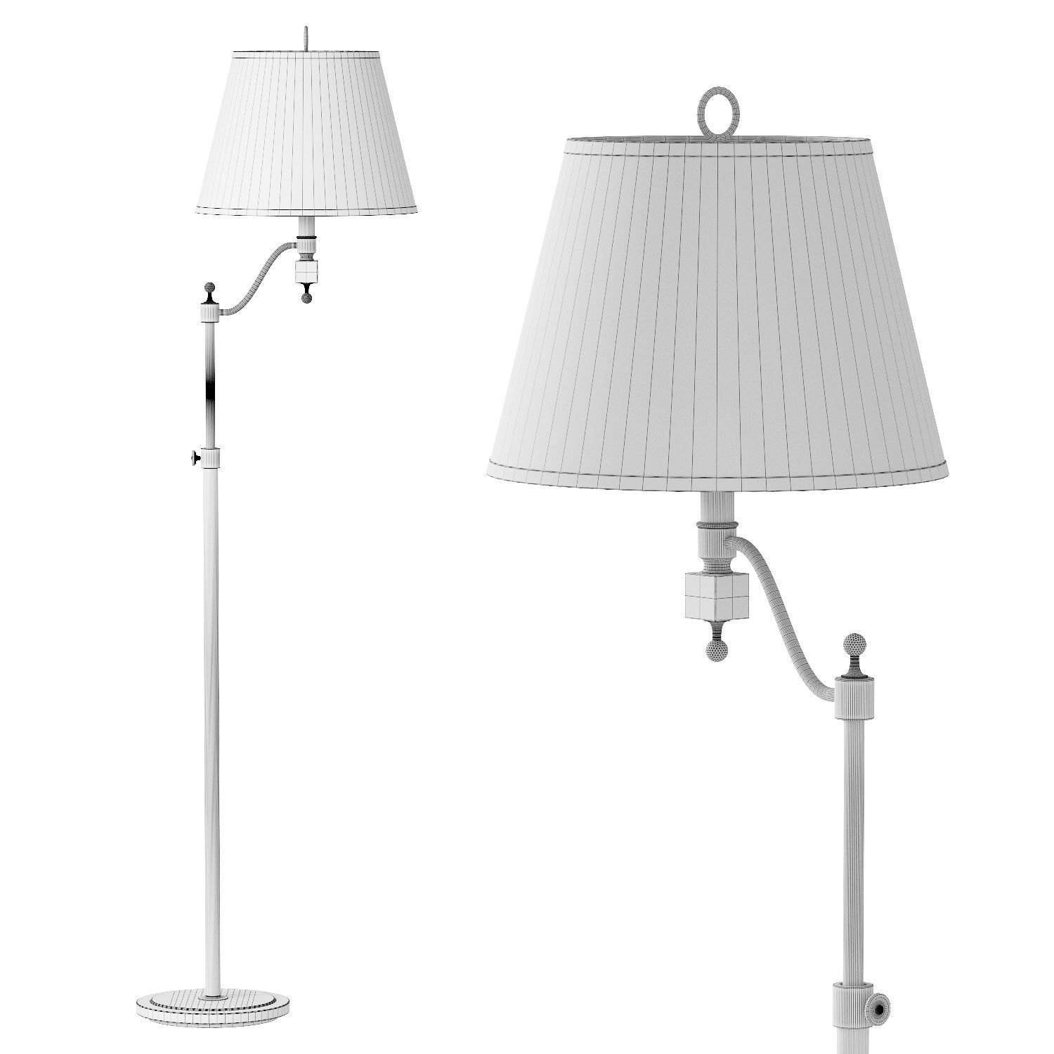 Floor lamp Dantone Home Lyndon 3D model_2