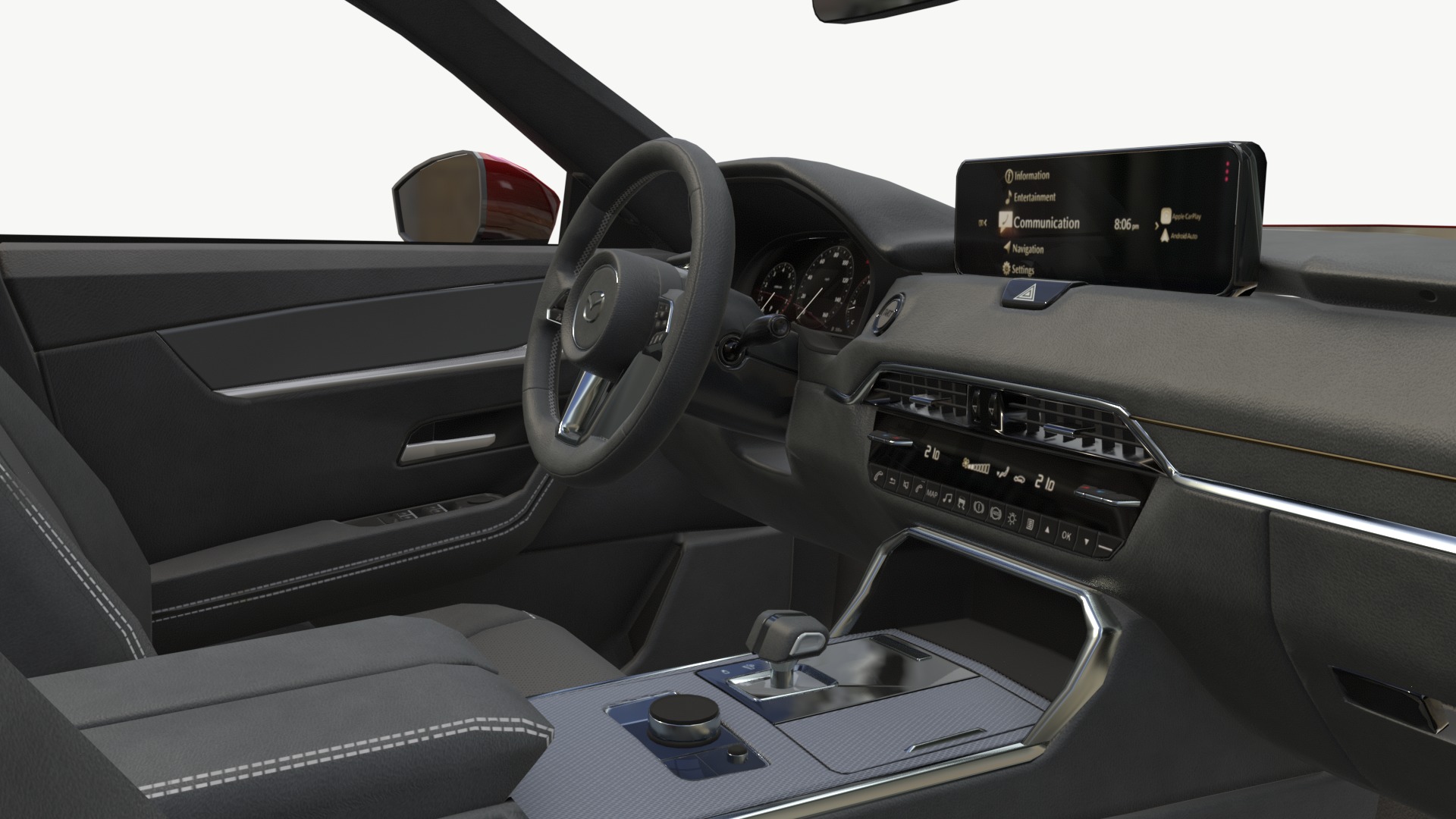 Mazda CX-60 2022 Low-poly 3D model_14