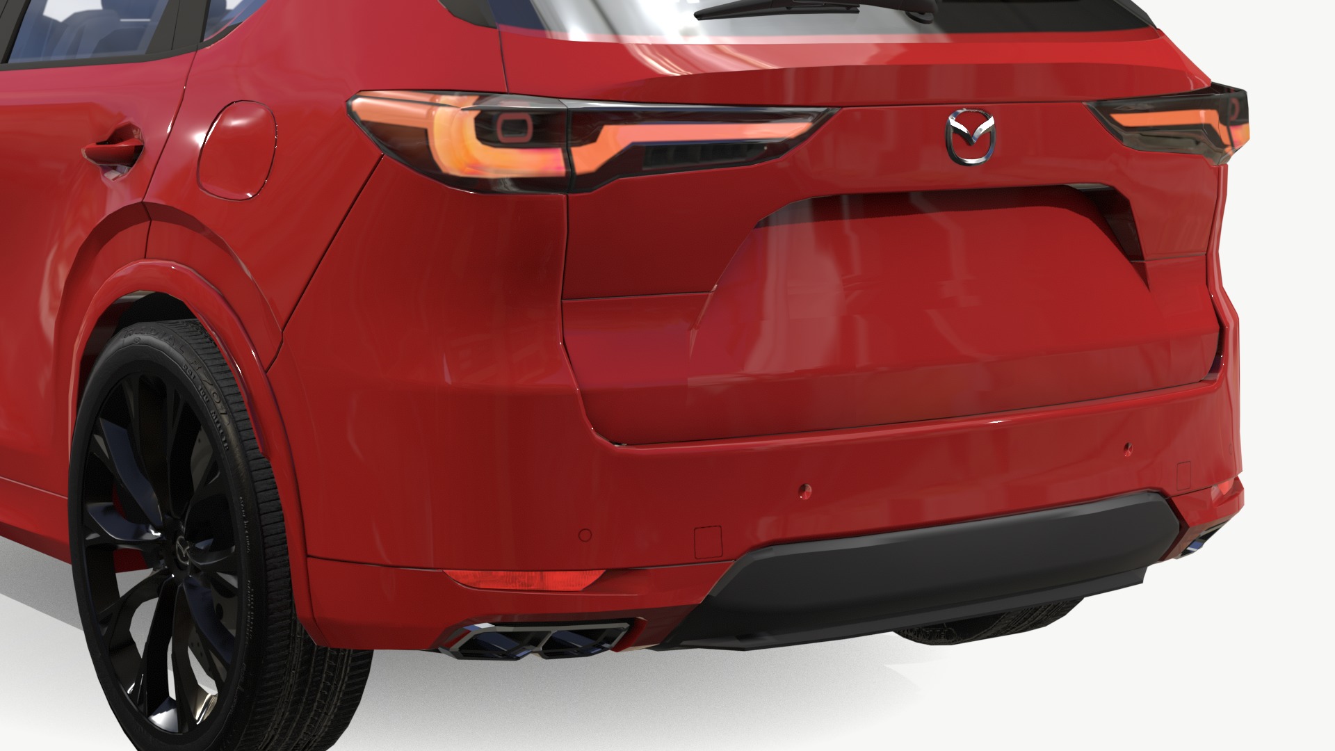 Mazda CX-60 2022 Low-poly 3D model_10