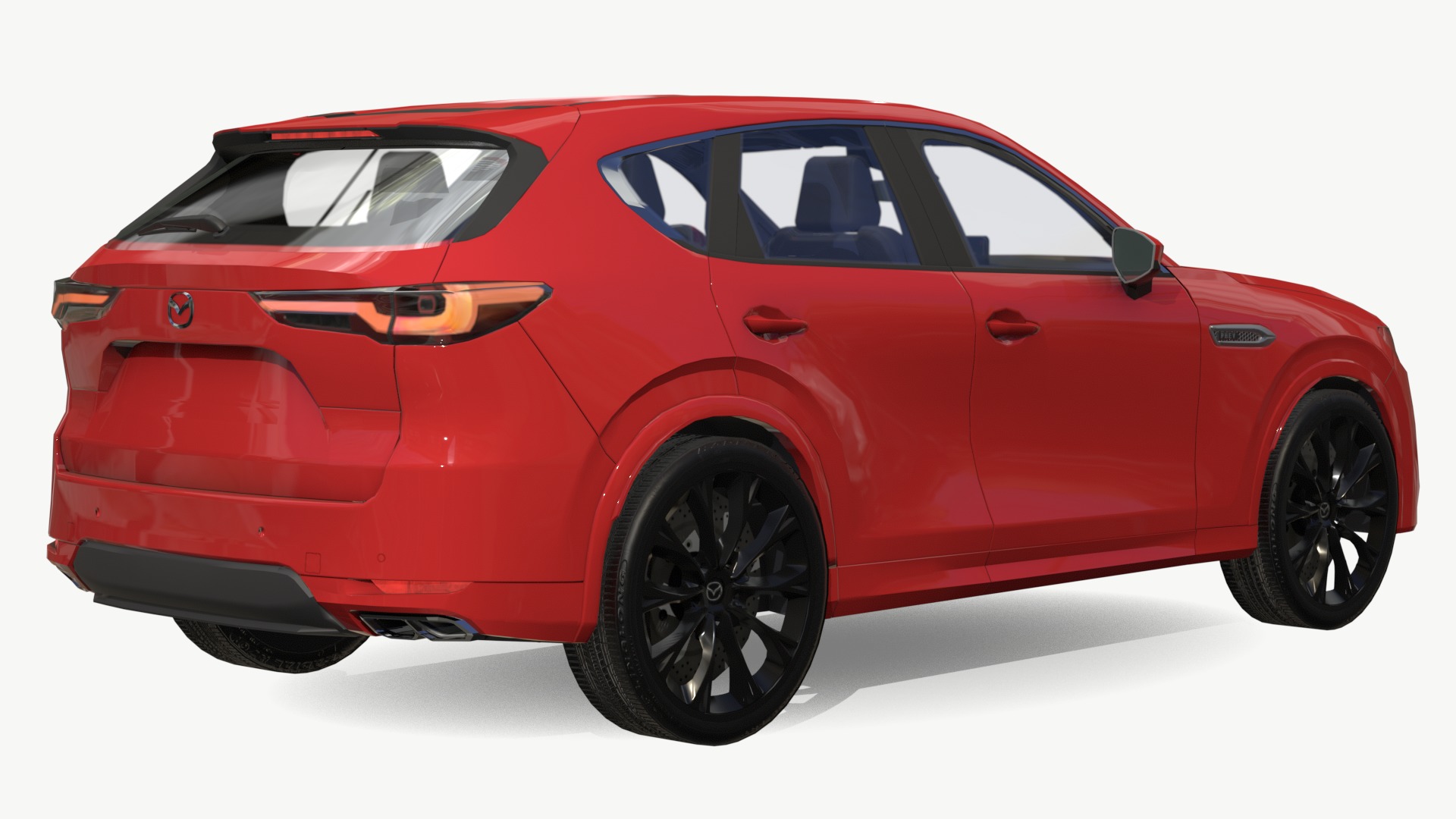 Mazda CX-60 2022 Low-poly 3D model_4