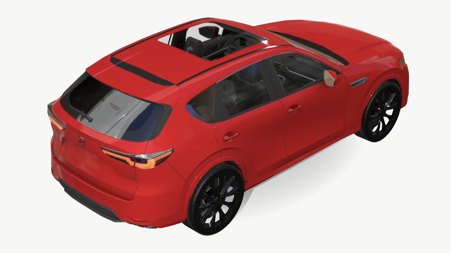Mazda CX-60 2022 Low-poly 3D model_5