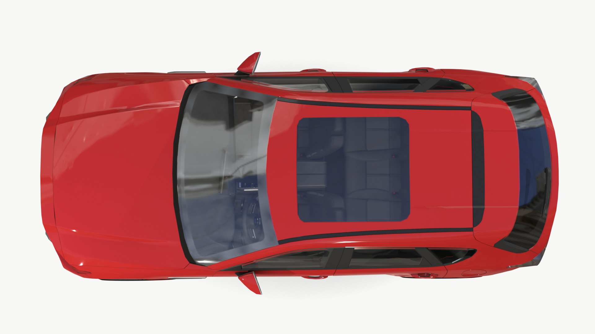 Mazda CX-60 2022 Low-poly 3D model_9