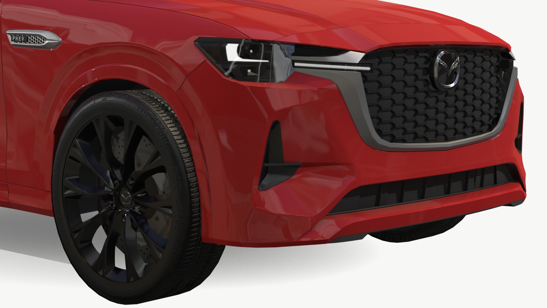 Mazda CX-60 2022 Low-poly 3D model_11